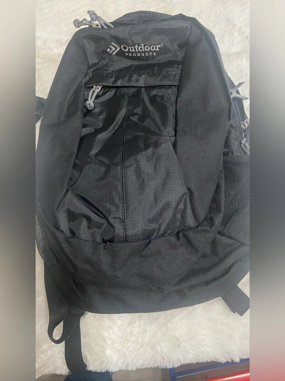 Outdoor Products Black Men's Backpack with Padded Straps